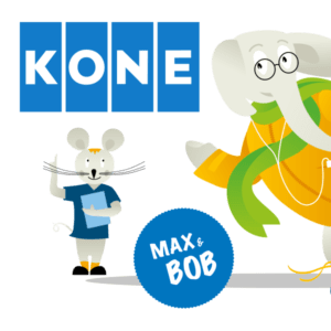 Max en Bob veiligheidsprogramma van KONE Deursystemen